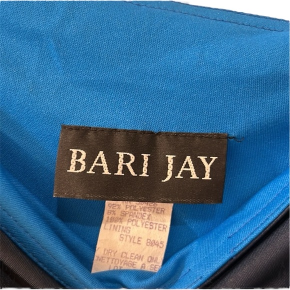 Bari Jay Blue Ombre Evening Gown - Picture 4 of 7